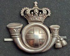 Fregio da casco coloniale 1895 Ufficiale Cavalleggeri Regio Esercito