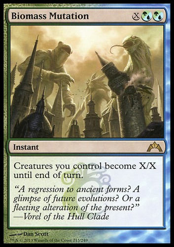 Mtg biomass mutation foil - mtg,