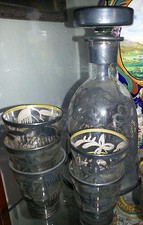 antico servizio da rosolio