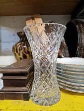 Vaso  cristallo Boemia  H. Cm