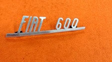 Fiat 600 fregio - 600, scritta