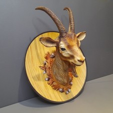 Vintage Goat Head Dahu Ibex