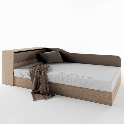 Letto contenitore piazza - letto,