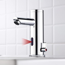 Rubinetto Automatico Lavabo Bagno Con Sensore a Infrarossi Miscelatore per Bagno