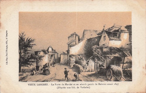 Langres porte du marche - la,