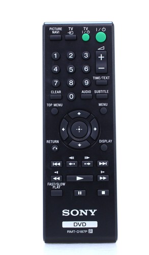 Sony rmt d187p - sony, rmt-d187p