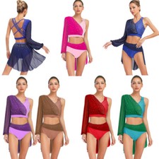 Costume donna sportivo crop