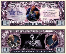 BB KING - BILLET 1 MILLION