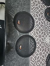 IMPACT COPPIA GRIGLIE ALTOPARLANTI 16,5 cm GRIGLIA ROTONDA UNIVERSALI AUTO DJ