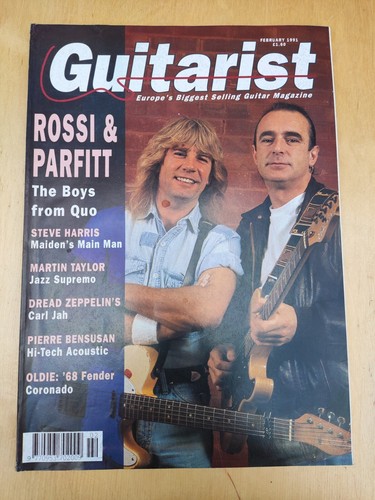 Guitarist february 1991 rossi - guitarist,