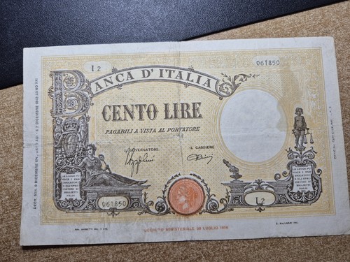 100 lire 1942 come - 100,