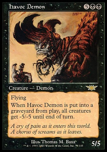 Mtg havoc demon poor - mtg,