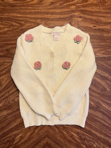 Cardigan panna con