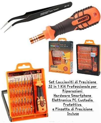 Kit set cacciaviti pz - kit, 32