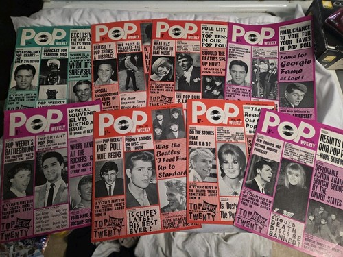 Pop weekly magazine - 8x, 1964-65