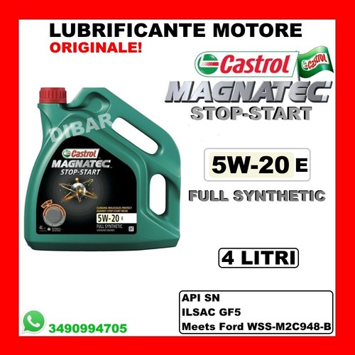 Olio castrol magnatec start - olio,