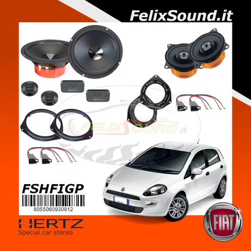 Kit casse altoparlanti hertz - kit, 6