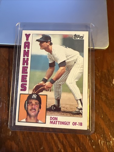 Don mattently 1984 topps - don,