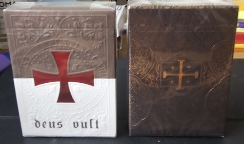 Deus vult playing cards - vult,
