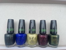 OPI 5 X Set Smalti Wicked Sfidando la Gravità Ozitivamente Elphaba Oz 