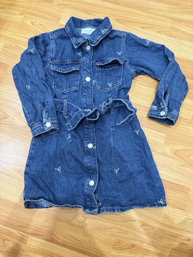 Abito giacca denim - blu, bambina