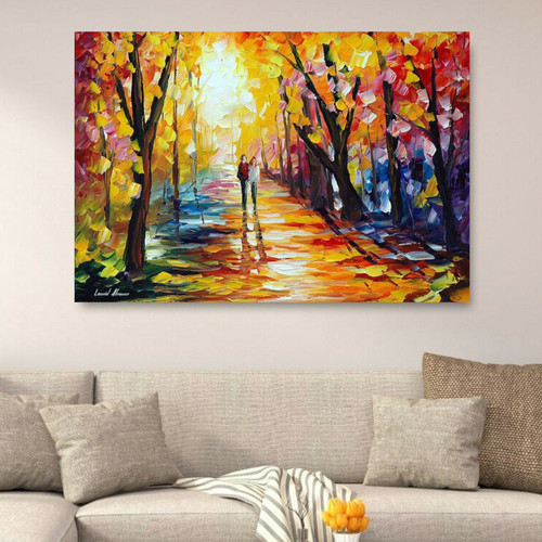 Leonid afremov sunny way - afremov,