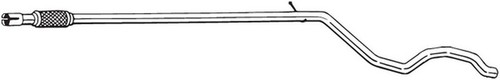 Tubo gas scarico - 69, cv