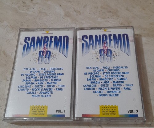 Sanremo due musicassette - sanremo,