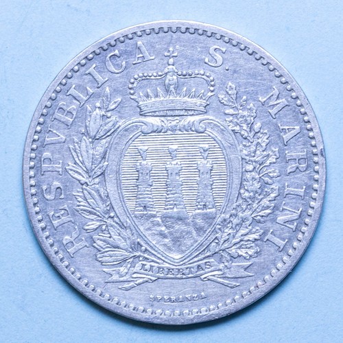 San marino lira 1898 - lira,