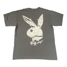 T-shirt Playboy grigia manica