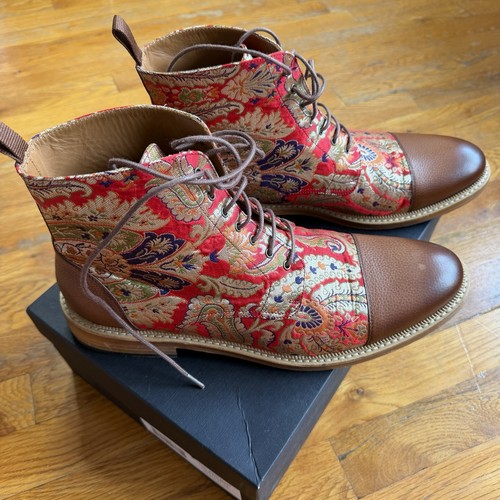 Taft jack boot - taft, paisley