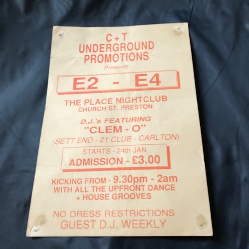 Early 90s rave - early, flyer