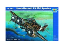 TRUMPETER 02817 1/48 Savoia Marchetti SM-79 II Sparviero