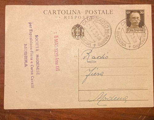 Storia postale italia - italia, 1939