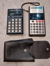 2 CALCOLATRICI VINTAGE CANON