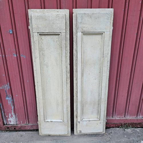 Coppia scuri vintage porta - ,