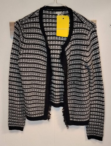 Cardigan ovs nero bianco - cardigan,