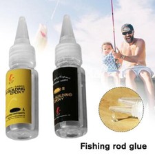 2* Canna da Pesca Costruzione Filo Epossidico Rivestimento Canna Costruzione Colla A+B ♉