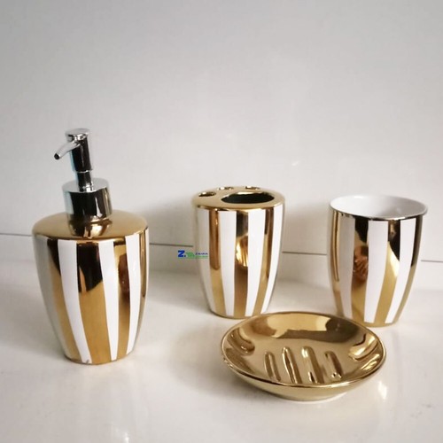 Set bagno 4pz dispenser - set,