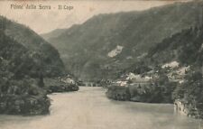 1926 PONTE DELLA SERRA Il Lago Panorama Albergo Gorza Belluno Cartolina