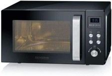 Severin MW 7752 - Forno a microonde 3 in 1 con griglia e funzione riscaldamento