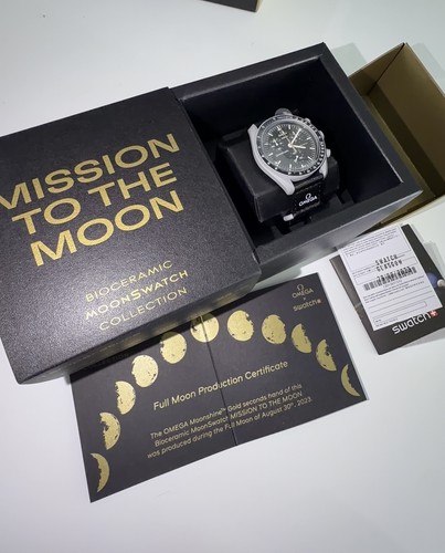 Omega swatch moonwatch - omega,