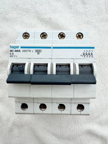 Hager mc406a interruttore - hager,