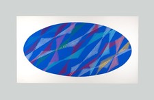 Piero DORAZIO - "Ellisse blu"
