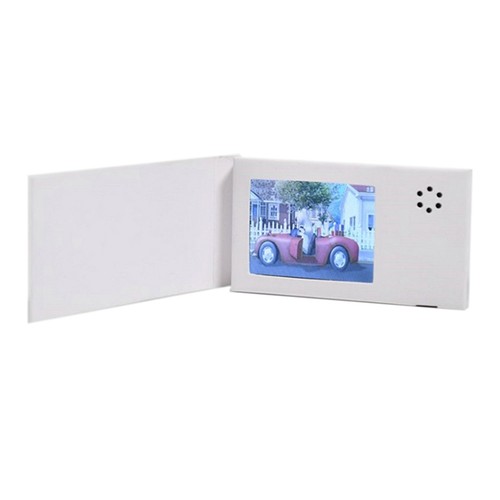 Scheda videolibro bianca