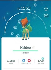 ✨ Raro Pokemon Keldeo Lucido