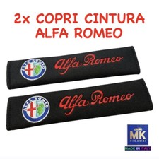 2 Copri Cintura Sicurezza Per Alfa Romeo 159 166 156 147 Giulietta Mito