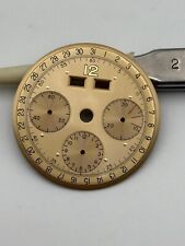 valjoux 72c nos 31,5mm dial quadrante chrono calendar rare