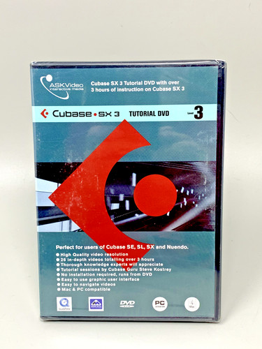 Cubase tutorial dvd - sx, 3: