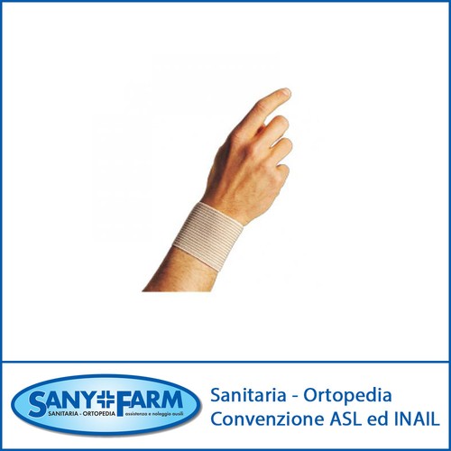 Gibaud polsino righe beige - polsino,